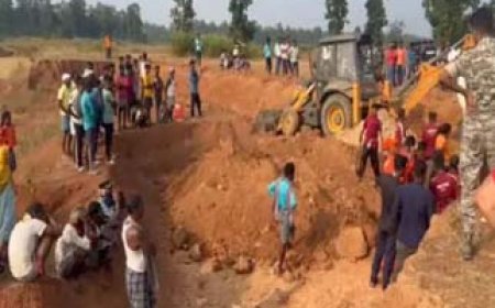 राख के ढेर में दबकर मां-बेटे समेत 3 की मौत:सिलतरा में राखड़ निकालते समय हादसा,1 बच्ची घायल;CM ने घायलों के इलाज का दिए