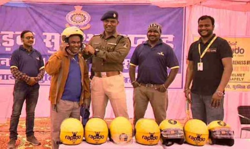सड़क सुरक्षा सप्ताह : उप पुलिस अधीक्षक यातायात सतीश ठाकुर ने 20 हजार से अधिक बच्चो एवं बड़ों को यातायात का नियम पालन करने दिलाई शपथ