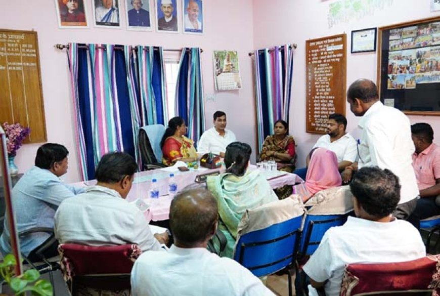 भिलाई नगर विधायक देवेंद्र की पहल से सभी स्कूलों का भवन संधारण से लेकर अन्य जरूरी सुविधाएं कराई जाएगी उपलब्ध