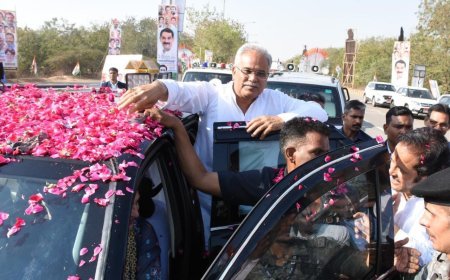 कांग्रेस के 85वें महाअधिवेशन में पहुँची राष्ट्रीय महासचिव प्रियंका गांधी... विकास उपाध्याय के नेतृत्व में हजारों कांग्रेस कार्यकर्ता एवं पश्चिम विधानसभा के लोगों ने रायपुर एयरपोर्ट पहुँचकर किया भव्य स्वागत