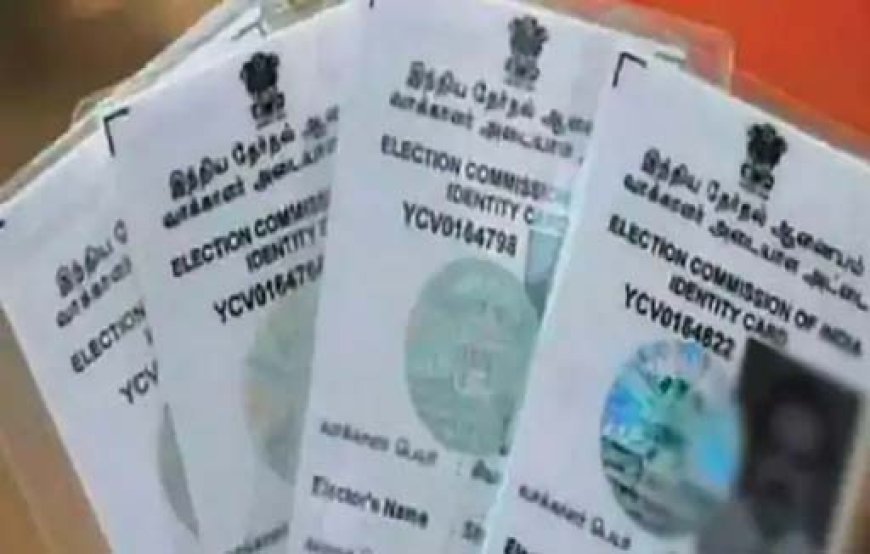 छात्रों का वोटर आईडी कार्ड बनाने खास सुविधा:स्कूलों में एग्जाम फॉर्म के साथ फॉर्म-6 दिया जा रहा, कुछ दिन में बनकर घर आएगा कार्ड