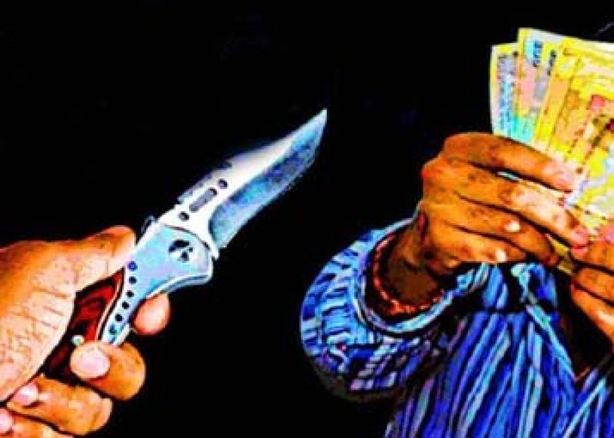 चाकू दिखाकर बाइक और मोबाइल लूटे:कंपनी से वापस घर लौट रहा था युवक, रास्ते में बाइक सवारों ने दिया वारदात को अंजाम