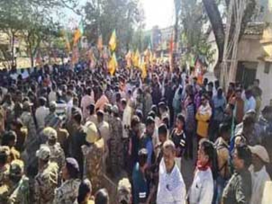 400 से ज्यादा सड़कों पर आज भाजपा का चक्काजाम:नेताओं की हत्या के खिलाफ 78 विधानसभा में करेंगे प्रदर्शन,रायपुर के 24 रास्तों पर लगेगा जाम