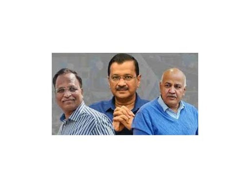मनीष सिसोदिया और सत्येंद्र जैन के इस्तीफे:CM केजरीवाल ने मंजूर किए; जैन 9 महीने से जेल में, सिसोदिया के पास थे 18 विभाग