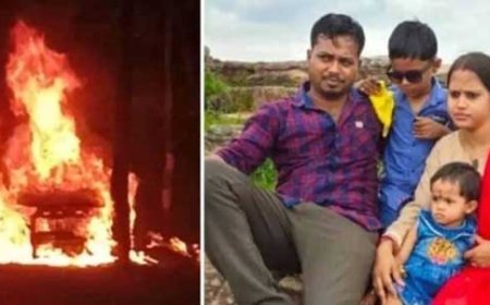 पुलिस को मिले पुख्ता सबूत…चौंकाने वाला तथ्य…कार में जलकर नहीं हुई चार लोगों की मौत बल्कि खुद ही…