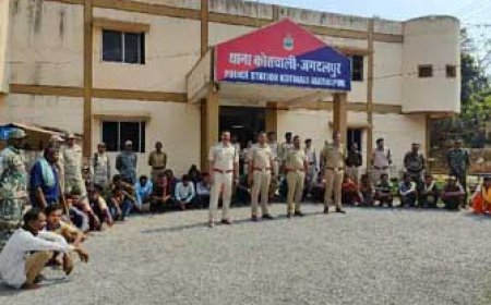 होली पर हुड़दंग का खतरा:पुलिस ने 56 वारंटियों को पकड़ा, अफसर बोले- शांति के साथ मनाए त्योहार, जहां होगा बवाल करेंगे सख्त कार्रवाई