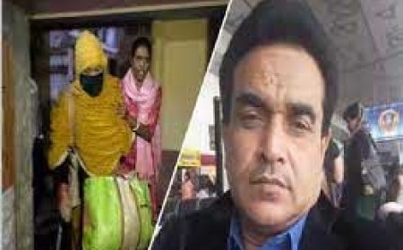 पत्नी ने पति की हत्या कर घर में ही जलाया:पुलिस को रोकने के लिए दरवाजे में लगाया करंट; घर में तंत्र-मंत्र का सामान मिला