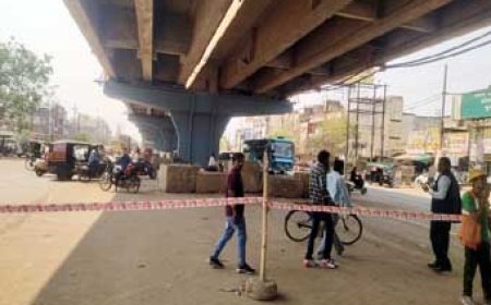 गदा चौक से आकाशगंगा मार्ग 8 दिन बंद रहेगा, कलेक्टर की फटकार बाद 3 ओवर ब्रिज कम्पलीट करने तय हुई तारीख