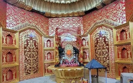 नवरात्रि में निखरेगा मां बम्लेश्वरी का भव्य स्वरूप, 3 किलो सोने से सजा माता का दरबार…