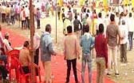 विधानसभा घेरने निकली BJP, बैरिकेड्स तोड़े:ओम माथुर ने कहा-यहां सरकार बदलनी है, रघुवर दास बोले-CG में शराब सिंडिकेट चल रहा