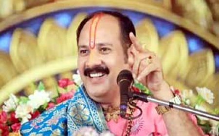 प्रदीप मिश्रा की कथा में टिकट लेने का मामला गर्माया:मां कामाख्या सेवा समिति ने कहा-खर्च बढ़ने पर लोगों से ली गई थी सहयोग राशि