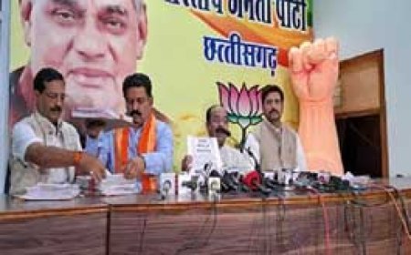 बमबारी से नाराज BJP:साव बोले- जलिया वाला कांड की तरह हमला किया, अफसर याद रखें समय बदलेगा हमारी आप पर नजर है