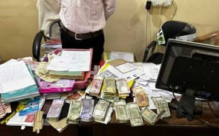 बड़ी खबर: कोहका पटवारी कार्यालय में मिले 6 लाख, स्त्रोत नहीं बता पाने पर पटवारी निलंबित