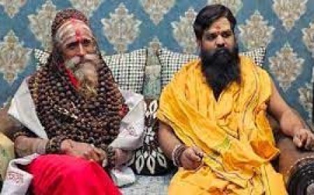 बाबा कालिदास पहुंचे भिलाई:39 सालों से नहीं ग्रहण किया अन्न-जल, केवल पीते हैं नारियल पानी