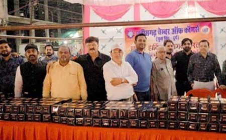 चेटीचंड जयंती पर सिंधी समाज की भव्य रैली का चेम्बर एवं कैट ने किया भव्य स्वागत 