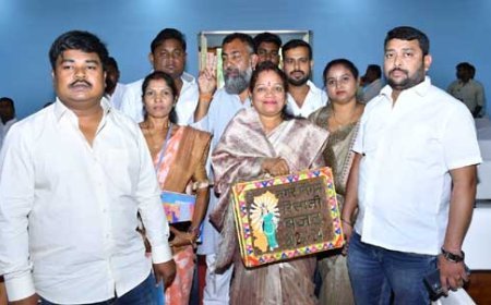  नागरिकों को मूलभूत सुविधाएं देने और विकास करने 120.41 करोड़ का बजट प्रस्तुत....  पार्षदों ने ध्वनि मत से किया पारित