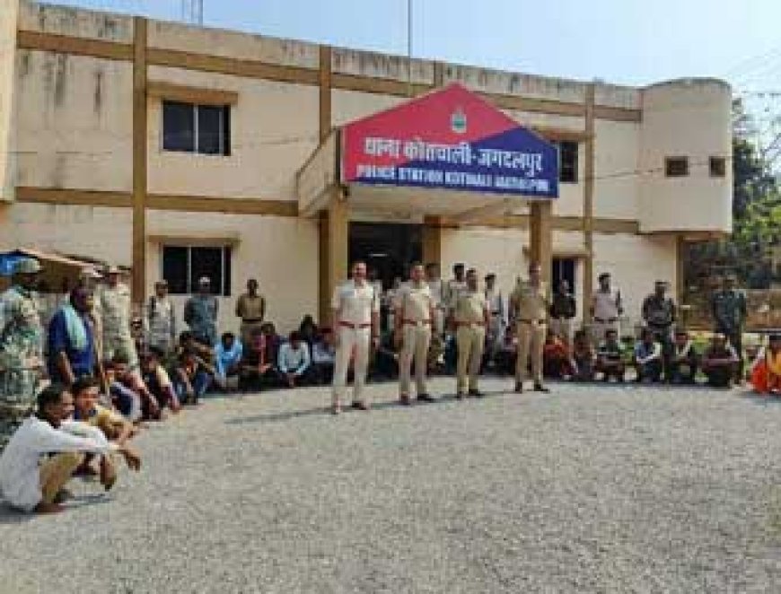 होली पर हुड़दंग का खतरा:पुलिस ने 56 वारंटियों को पकड़ा, अफसर बोले- शांति के साथ मनाए त्योहार, जहां होगा बवाल करेंगे सख्त कार्रवाई