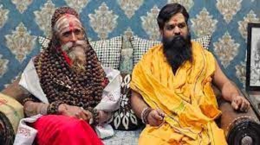 बाबा कालिदास पहुंचे भिलाई:39 सालों से नहीं ग्रहण किया अन्न-जल, केवल पीते हैं नारियल पानी