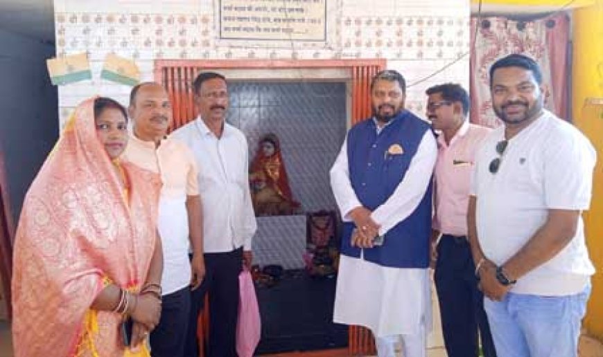 क्रेडा सदस्य विजय साहू ने कर्मा जयंती पर कहा समाज में फैल रही कुरीतियों को दूर करना होगा