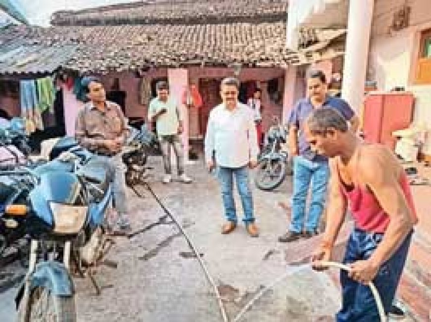 जल संकट...:शंकरपारा, उड़िया मोहल्ला और इंदिरा नगर में नल में पानी नहीं आ रहा, बोरिंग भी सूख गए