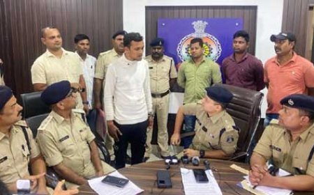 दुर्ग पुलिस ने सुलझाई ग्राम बोड़ेगाँव में हुये अंधे कत्ल की गुत्थी