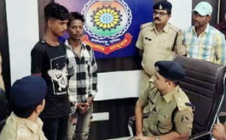 गले में बनवा रखा था 302 और 307 का टैटू:ज्वेलरी शॉप में चोरी करने वाला 'डॉन' गिरफ्तार, शराब पीने के लिए की थी चोरी