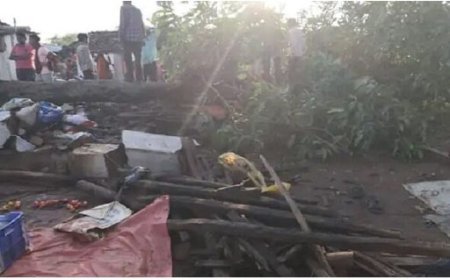 पति-पत्नी की दबकर मौत...आंधी में गिरा 80 साल पुराना पेड़