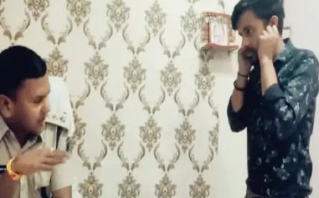 चलती स्कूटी पर कपल का रोमांस:देर रात 2 बजे एक दूसरे को गले लगाकर घूमते रहे; 8800 रुपये का चालान कटा