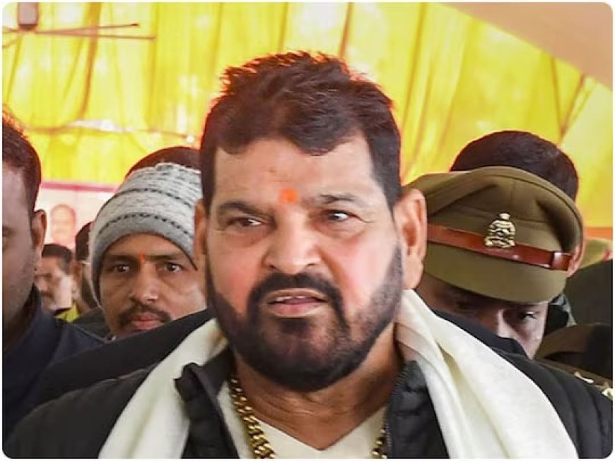'मामला कोर्ट में है, सब ठीक हो जाएगा' : पहलवान खिलाड़ियों के सवाल पर बोले बृजभूषण शरण सिंह