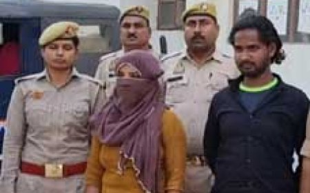 पत्नी ने कर दी पति की हत्या, मकान मालिक से थे पत्नी का अवैध संबंध