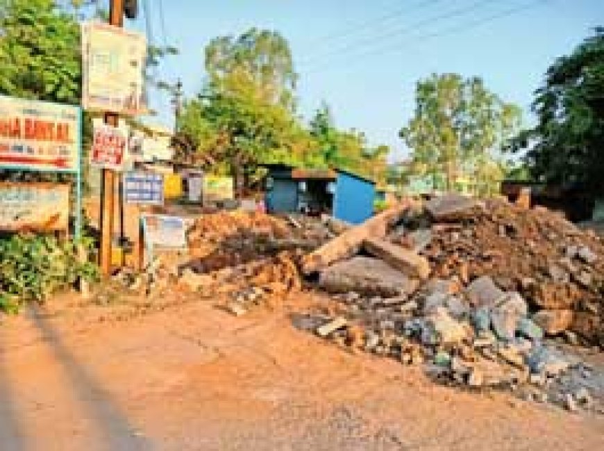 लोग हो रहे परेशान:पिछले 4 दिन से आदित्य नगर मार्ग बंद