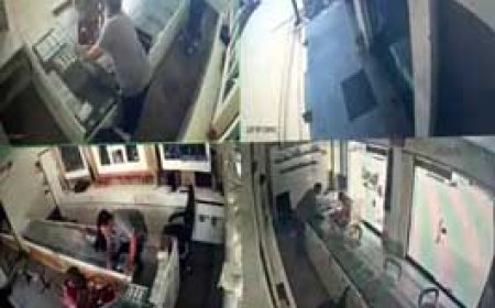 ज्वेलरी शॉप से सोने का हार लेकर भागा युवक....दुकानदार ने दौड़कर पकड़ा तो फेंक कर हो गया फरार, CCTV में घटना कैद