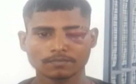 लाठी से पीट-पीटकर पिता को मार डाला:मां को मार खाता देखकर बेटे ने कर दी हत्या, आरोपी बोला- शराब पीकर उन्हें मारता था