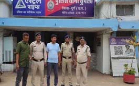 चिटफंड कंपनी का डायरेक्टर अरेस्ट:कई सालों से था फरार, पुलिस ने बिलासपुर से किया गिरफ्तार