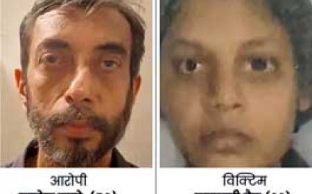 मुंबई मर्डर का आरोपी बोला- महिला ने आत्महत्या की:पकड़े जाने के डर से टुकड़े किए, लोग बोले- आरोपी को अपना अंकल बताती थी