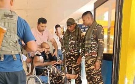 रायफल से चली गोली से घायल हुआ एसएसबी जवान; नक्सल प्रभावित रेलवे ट्रैक की सुरक्षा में था तैनात