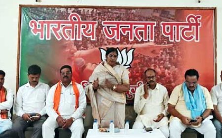 22जून को गृहमंत्री अमित शाह के आगमन को लेकर भाजपा पार्षदों की हुई बैठक,मोदी सरकार की योजनाओ के लाभार्थियों का 18 को होगा सम्मेलन.