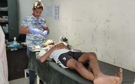 टेस्ट के दौरान परीक्षार्थियों पर गिरा पेड़: एक छात्र अस्पताल में भर्ती; बीपीएड-डीपीएड की चल रही चयन प्रक्रिया