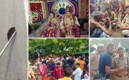 शादी के अगले दिन दूल्हा-दुल्हन संग पांच रिश्तेदारों को काट डाला