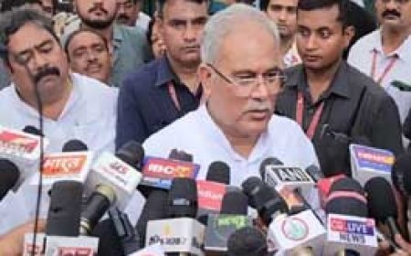 भिलाई की एक सड़क अब भसीन मार्ग:मुख्यमंत्री श्रद्धांजलि देने दिवंगत विद्या रतन के घर पहुंचे, बोगदा पुलिया रोड को दिया उनका नाम