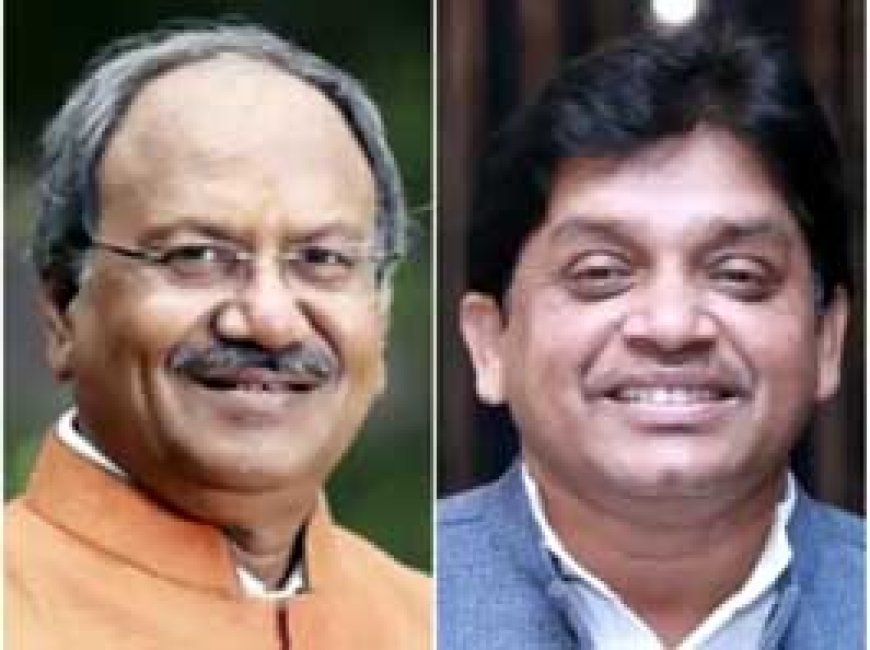 बयान पर भिड़े मंत्री-पूर्व मंत्री:डहरिया ने कहा- RSS वाले अंग्रेजों के मुखबीर थे, बृजमोहन बोले- आजादी की लड़ाई में कौन कांग्रेसी शहीद हुआ बताएं