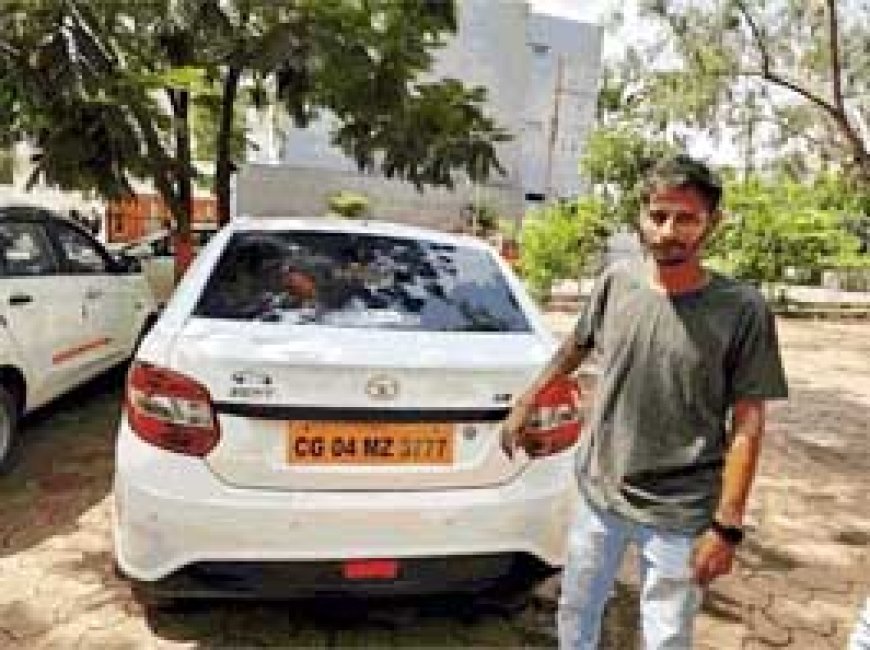 छत्तीसगढ़ में ओला-उबर ड्राइवरों की हड़ताल:बोले-पहले से अधिक कमीशन, सुविधाएं नाम मात्र की नहीं; घर का खर्चा चलाना भी मुश्किल