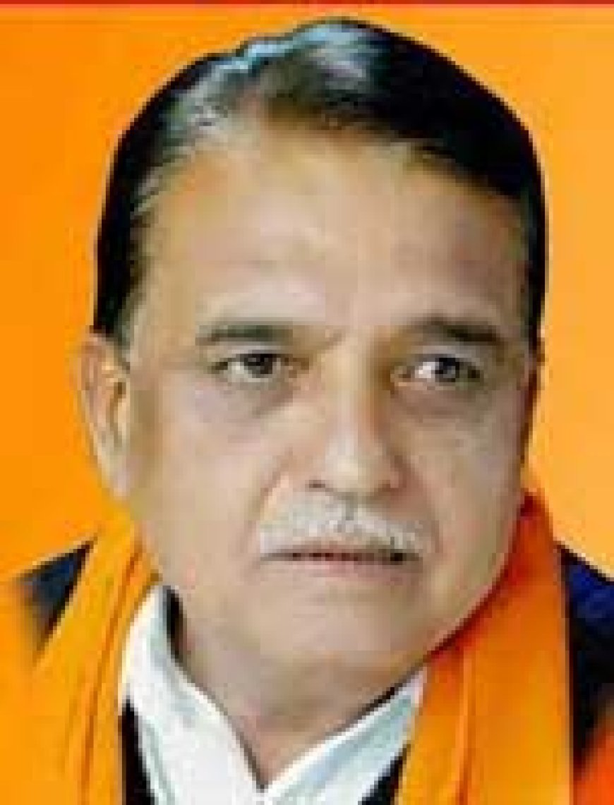 दुखद खबर : विधायक विद्यारतन भसीन का निधन आज रात हो गया, डॉक्टरों ने की निधन की पुष्टि, आज दोपहर होगा अंतिम संस्कार