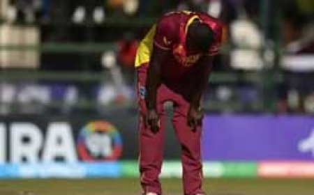 2 बार की चैंपियन वेस्टइंडीज वर्ल्डकप की रेस से बाहर:क्वालिफायर में स्कॉटलैंड ने 7 विकेट से हराया