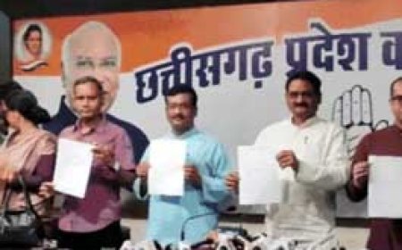 'रमन राज में हुआ 1 लाख करोड़ का घोटाला', कांग्रेस ले आई भ्रष्टाचार की लिस्ट, कहा-PM ED-CBI से कब जांच करवाएंगे