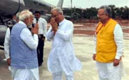 पीएम मोदी ने छत्तीसगढ़ को दी 7500 करोड़ की सौगात:कहा- इससे CG में रोजगार के लाखों अवसर मिलेंगे, नक्सल क्षेत्रों का हो रहा विकास