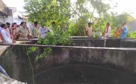 कुएं में गिरकर तीन मासूमों की मौत:पेड़ पर अमरूद तोड़ने चढ़े थे बच्चे, अचानक टूट गई डाल; एक ही परिवार के थे तीनों