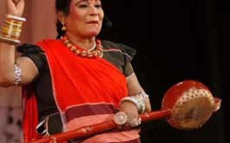 पंडवानी गायिका तीजन बाई की तबीयत बिगड़ी:भूपेश बघेल ने डॉक्टर भेजकर फोन पर की बात, विजय बघेल ने घर पहुंचकर खिलाई खिचड़ी