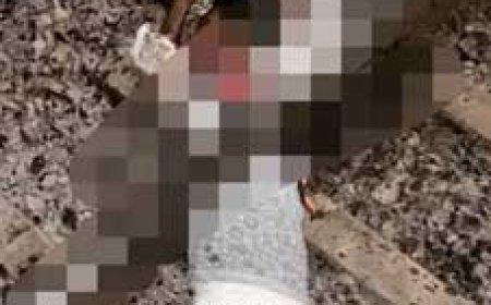 निगम के गार्ड ने रेलवे ट्रैक में कटकर की खुदकुशी:एक महीने पहले बेटी की शादी करके खुशी-खुशी लौटा था घर