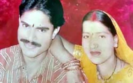 लोटे से सिर पर वार कर पत्नी की हत्या:कैरेक्टर पर शक के चलते ली जान, बोला- मैं नहीं मारता तो वो मुझे मार देती